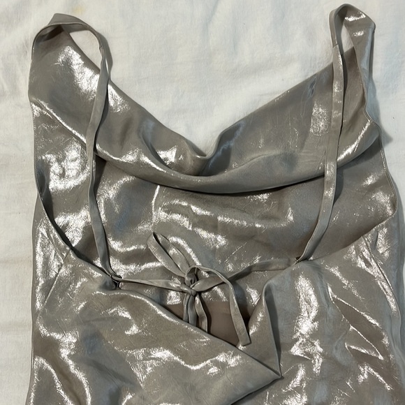 Zara Metallic Party Dress - Picture 4 of 5